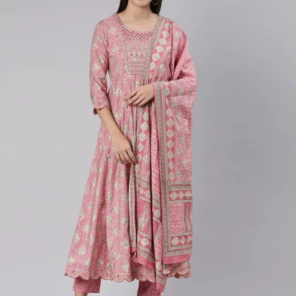 Kalakamri Kurta Digital Printed